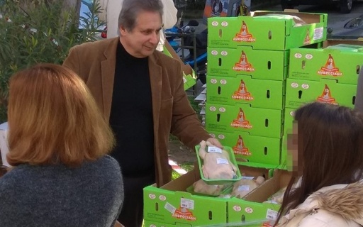 ΔΕΛΤΙΟ ΤΥΠΟΥ: Διανομή τροφίμων σε απόρους