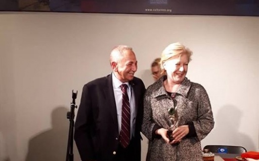 Βράβευση της αντιδημάρχου Αθλητισμού κας Καρυοφύλλη