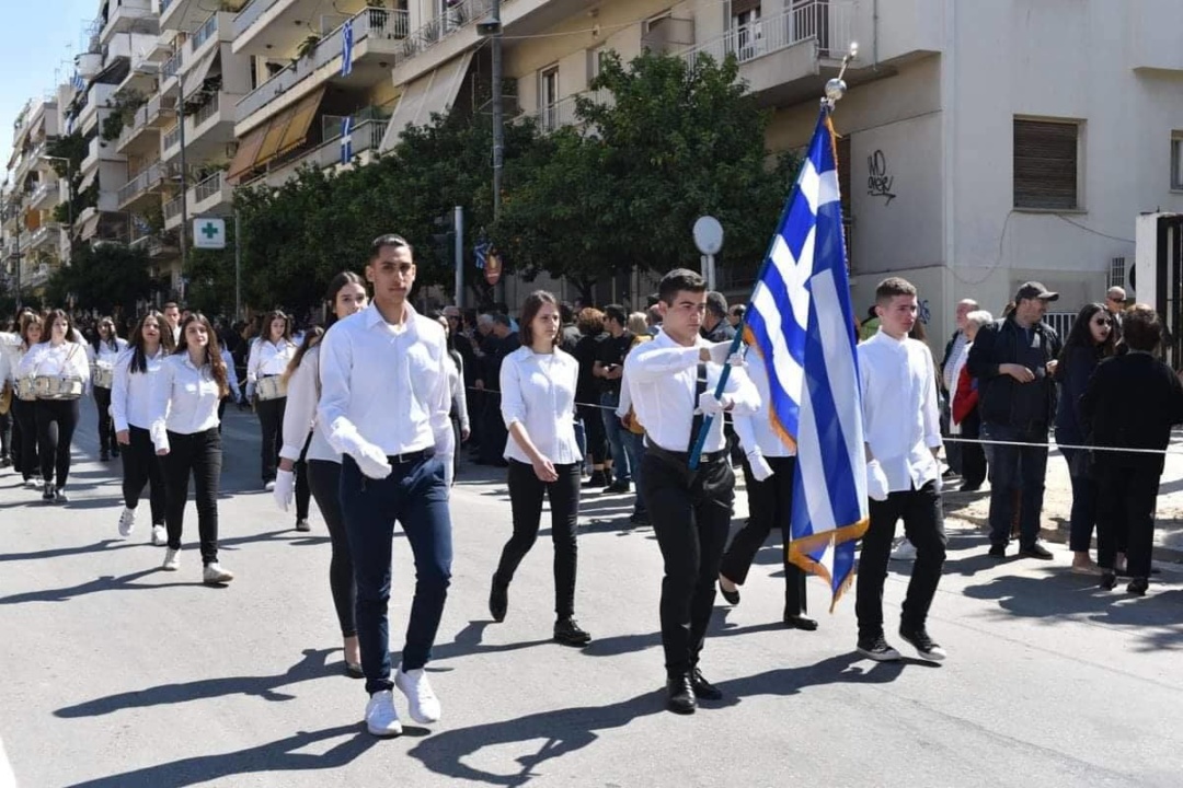 ΔΕΛΤΙΟ ΤΥΠΟΥ: Η νεολαία μας τίμησε την 25η Μαρτίου