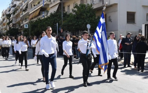 ΔΕΛΤΙΟ ΤΥΠΟΥ: Η νεολαία μας τίμησε την 25η Μαρτίου
