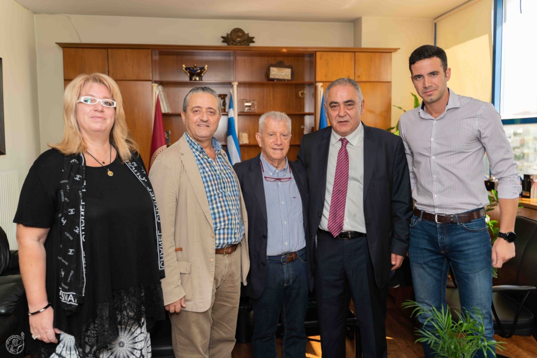 ΔΕΛΤΙΟ ΤΥΠΟΥ: Επίσκεψη του Προέδρου Επαγγελματικού Επιμελητηρίου στο Δήμο μας