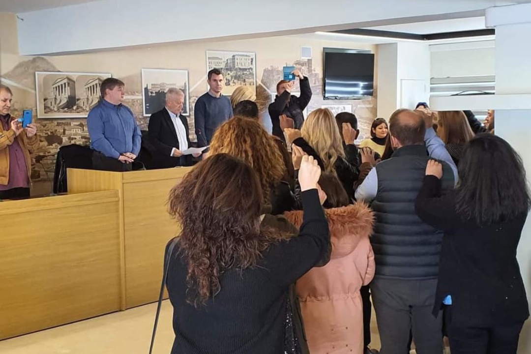 ΔΕΛΤΙΟ ΤΥΠΟΥ: ΟΡΚΩΜΟΣΙΑ 38 ΝΕΩΝ ΕΡΓΑΖΟΜΕΝΩΝ ΣΤΗΝ ΚΑΘΑΡΙΟΤΗΤΑ ΤΟΥ ΔΗΜΟΥ ΜΑΣ