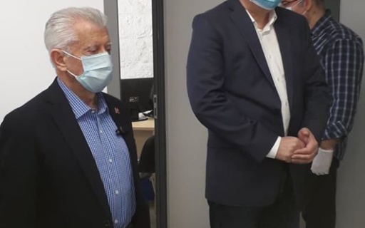 ΕΠΙΣΚΕΨΗ ΤΟΥ ΥΠΟΥΡΓΟΥ ΤΑΚΗ ΘΕΟΔΩΡΙΚΑΚΟΥ ΣΤΟ ΔΗΜΟΤΙΚΟ ΜΑΣ ΙΑΤΡΕΙΟ