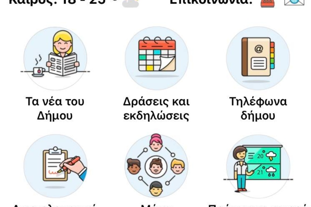 ΔΗΜΟΣ ΝΕΑΣ ΣΜΥΡΝΗΣ: ΔΙΑΘΕΣΙΜΗ Η ΕΦΑΡΜΟΓΗ ΓΙΑ ΚΙΝΗΤΑ ΤΗΛΕΦΩΝΑ