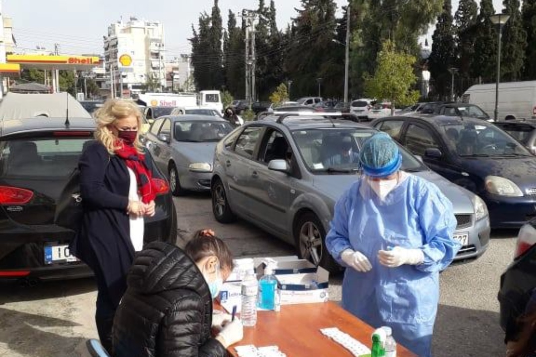 ΜΕΓΑΛΗ Η ΠΡΟΣΕΛΕΥΣΗ ΤΟΥ ΚΟΣΜΟΥ ΣΤΑ RAPID TESTS TOY EOΔΥ ΠΟΥ ΓΙΝΟΝΤΑΙ ΣΤΟ ΔΗΜΟ ΜΑΣ