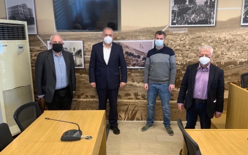 Συνάντηση του πρώην Υπουργού Εσωτερικών Τάκη Θεοδωρικάκου με τον Δήμαρχο και Αντιδημάρχους για τα αιτήματα του Δήμου μας στο πλαίσιο του προγράμματος «Αντώνης Τρίτσης»