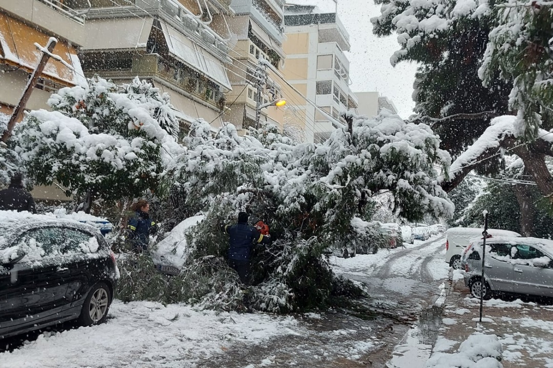 ΟΙ ΣΥΝΕΠΕΙΕΣ ΤΟΥ ΧΙΟΝΙΑ ΣΤΗΝ ΠΟΛΗ ΜΑΣ
