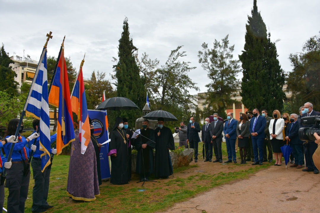 106η Επέτειος της Γενοκτονίας των Αρμενίων Ηρώο Αρμενίων – Νέα Σμύρνη -24 Απριλίου 2021