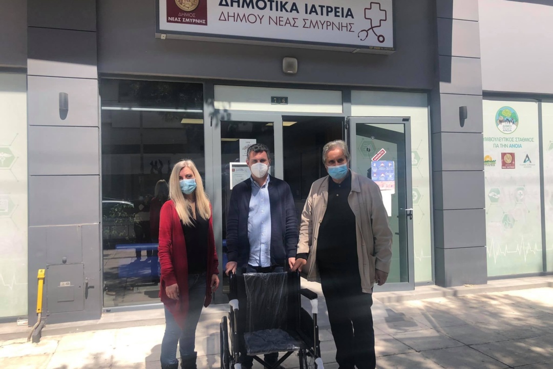 ΠΑΡΑΔΟΣΗ ΣΤΟ ΔΗΜΟ ΜΑΣ ΑΝΑΠΗΡΙΚΟΥ ΑΜΑΞΙΔΙΟΥ