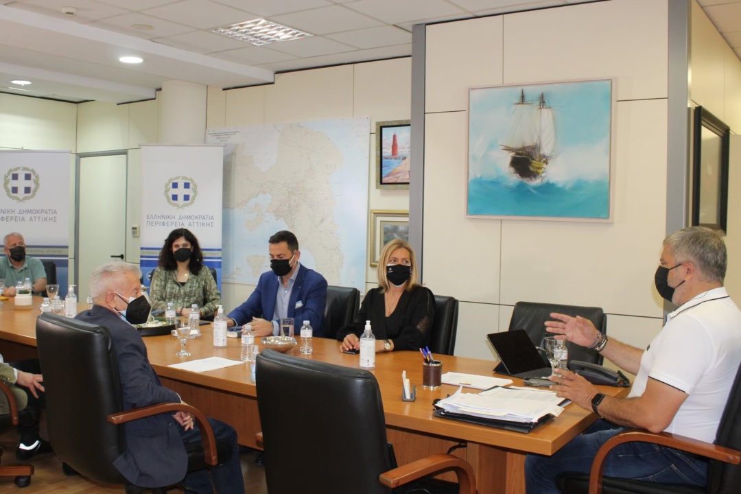 Νέα συνάντηση του Δημάρχου Σταύρου Τζουλάκη με την Περιφέρεια Αττικής για την κατασκευή του Κλειστού Βιοκλιματικού Γυμναστηρίου της Αρτάκης