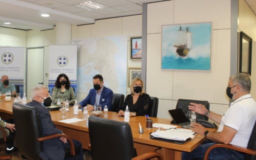 Νέα συνάντηση του Δημάρχου Σταύρου Τζουλάκη με την Περιφέρεια Αττικής για την κατασκευή του Κλειστού Βιοκλιματικού Γυμναστηρίου της Αρτάκης