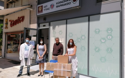 ΔΩΡΕΕΣ ΚΟΙΝΩΝΙΚΟΥ ΦΑΡΜΑΚΕΙΟΥ ΤΟΥ ΔΗΜΟΥ ΜΑΣ ΣΤΟ ΣΩΦΡΟΝΙΣΤΙΚΟ ΚΑΤΑΣΤΗΜΑ ΚΟΡΥΔΑΛΛΟΥ ΚΑΙ ΣΤΗΝ ΠΡΕΣΒΕΙΑ ΤΟΥ ΛΙΒΑΝΟΥ