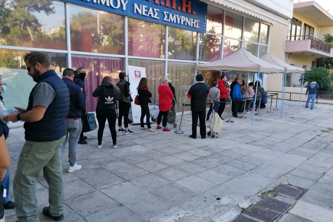 5η ΔΙΑΝΟΜΗ ΓΙΑ ΤΟ 2021 ΤΡΟΦΙΜΩΝ ΚΑΙ ΕΙΔΩΝ ΠΡΩΤΗΣ ΑΝΑΓΚΗΣ ΣΤΗ ΝΕΑ ΣΜΥΡΝΗ