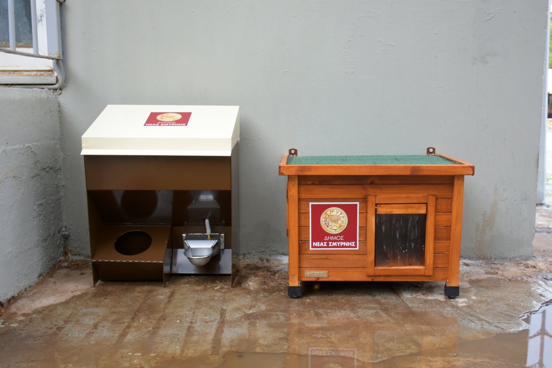 ΤΟΠΟΘΕΤΗΘΗΚΑΝ ΟΙ ΠΡΩΤΕΣ ΤΑΙΣΤΡΕΣ – ΠΟΤΙΣΤΡΕΣ ΚΑΙ ΤΑ ΣΠΙΤΑΚΙΑ ΓΙΑ ΤΑ ΑΔΕΣΠΟΤΑ ΖΩΑ ΣΤΗΝ ΠΟΛΗ ΜΑΣ