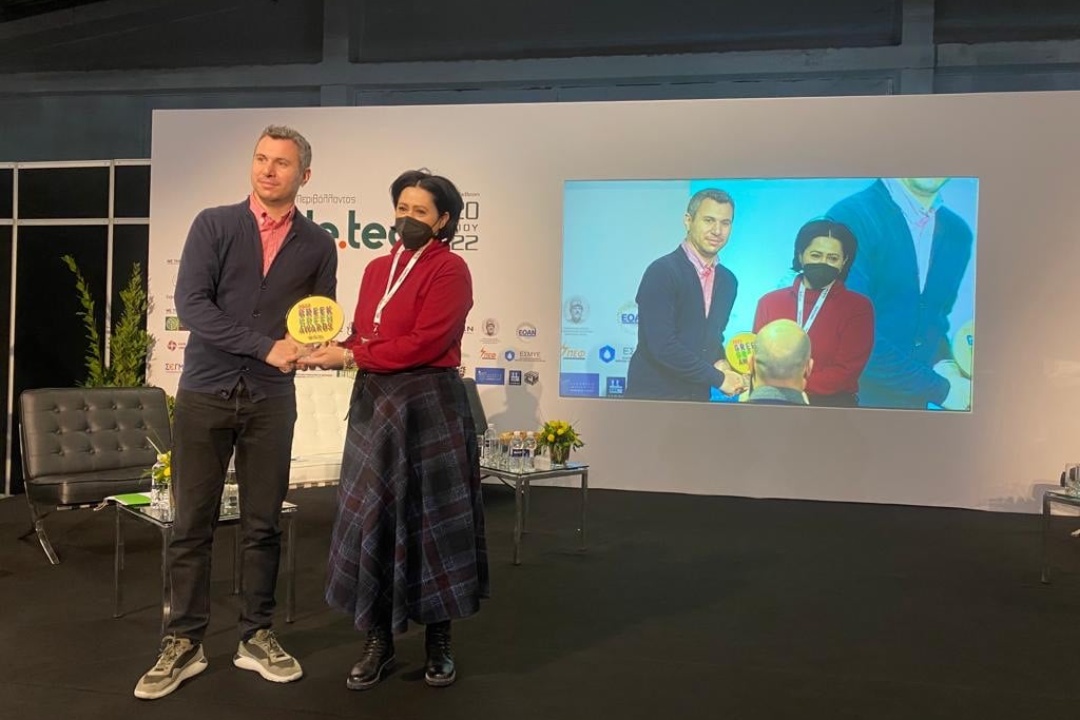 Νέα βράβευση του Δήμου μας για την προσφορά του στη μείωση των αποβλήτων