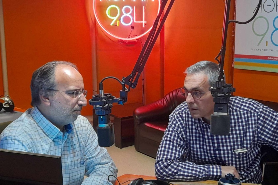 ΣΥΝΕΝΤΕΥΞΗ ΤΟΥ ΔΗΜΑΡΧΟΥ ΝΕΑΣ ΣΜΥΡΝΗΣ ΣΤΟΝ ΑΘΗΝΑ 9,84
