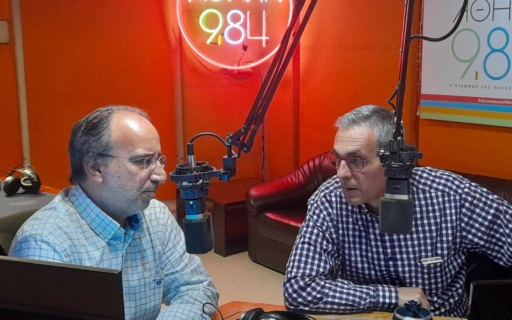 ΣΥΝΕΝΤΕΥΞΗ ΤΟΥ ΔΗΜΑΡΧΟΥ ΝΕΑΣ ΣΜΥΡΝΗΣ ΣΤΟΝ ΑΘΗΝΑ 9,84
