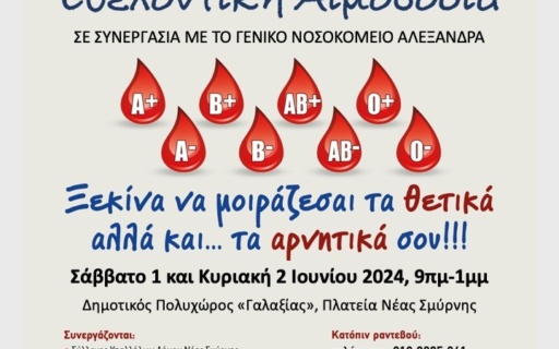 54η ΕΘΕΛΟΝΤΙΚΗ ΑΙΜΟΔΟΣΙΑ ΔΗΜΟΥ ΝΕΑΣ ΣΜΥΡΝΗΣ