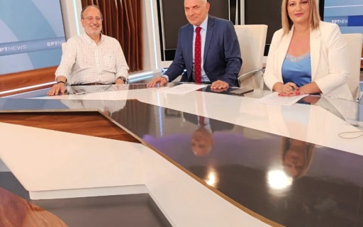 ΓΙΩΡΓΟΣ ΚΟΥΤΕΛΑΚΗΣ ΣΤΗΝ ΕΡΤ: «ΠΕΖΟΔΡΟΜΙΑ, ΠΡΑΣΙΝΟ ΚΑΙ ΓΚΑΡΑΖ ΟΙ ΠΡΟΤΕΡΑΙΟΤΗΤΕΣ ΜΑΣ ΤΩΡΑ. ΠΗΡΑΜΕ ΔΥΣΚΟΛΕΣ ΑΠΟΦΑΣΕΙΣ ΣΤΑ ΟΙΚΟΝΟΜΙΚΑ ΤΟΥ ΔΗΜΟΥ».