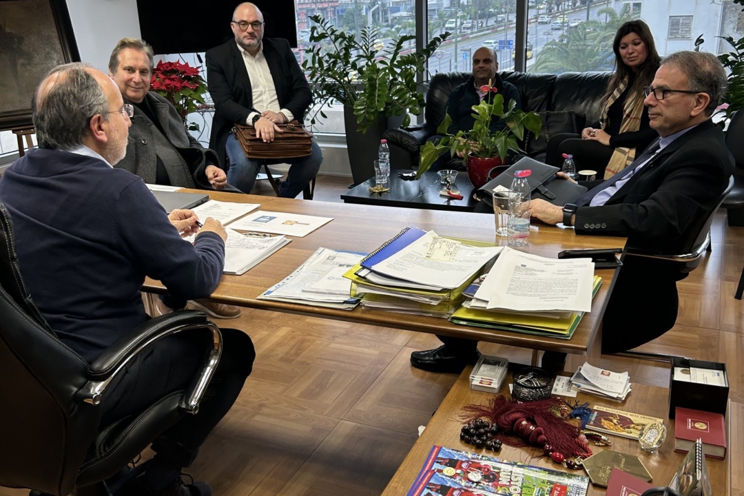 ΣΥΝΑΝΤΗΣΗ ΓΙΩΡΓΟΥ ΚΟΥΤΕΛΑΚΗ ΜΕ ΤΟΝ ΑΝΤΙΠΕΡΙΦΕΡΕΙΑΡΧΗ ΥΓΕΙΑΣ