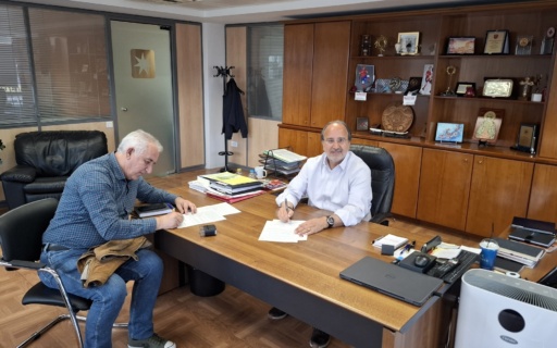 ΑΡΧΙΖΟΥΝ ΟΙ ΕΠΙΣΚΕΥΕΣ ΠΕΖΟΔΡΟΜΙΩΝ – ΥΠΟΓΡΑΦΗΚΕ Η ΣΥΜΒΑΣΗ