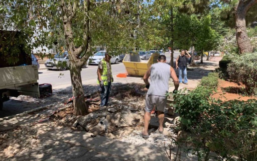 ΞΕΚΙΝΗΣΕ Η ΕΠΙΣΚΕΥΗ ΤΩΝ ΦΘΑΡΜΕΝΩΝ ΠΕΖΟΔΡΟΜΙΩΝ ΤΗΣ ΠΟΛΗΣ